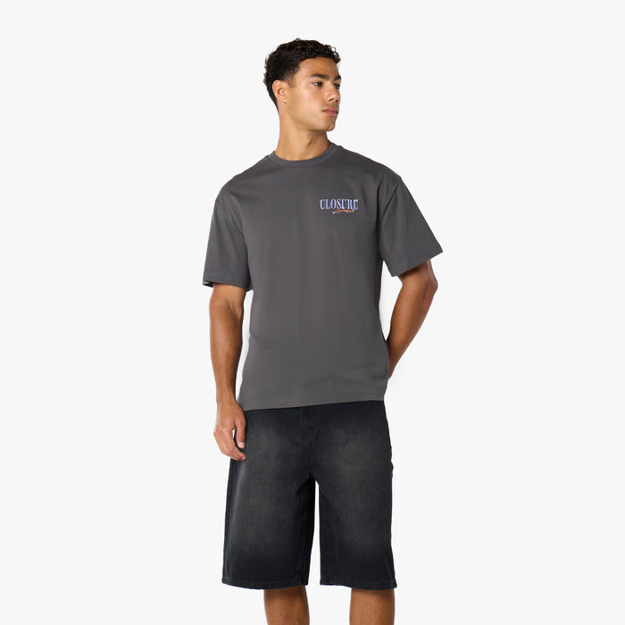 Sunset Drive T-Shirt |  Charcoal