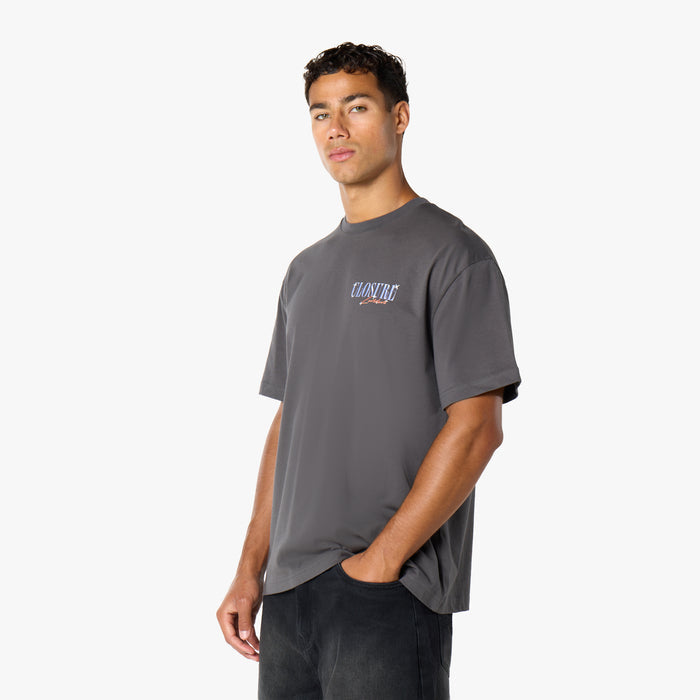 Sunset Drive T-Shirt |  Charcoal