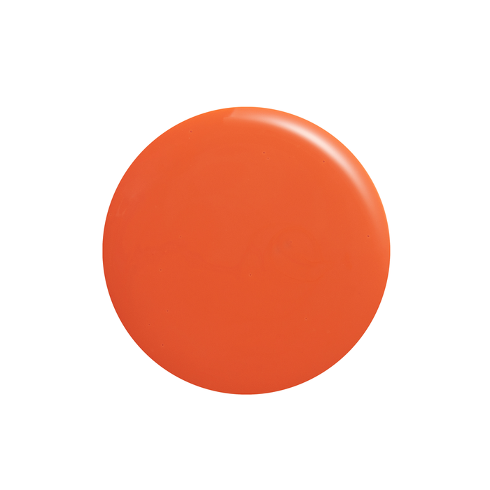 Sunset Escape soft burnt red-orange nail polish color swatch
