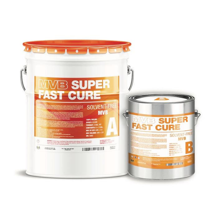 MVB SUPER FAST CURE | PART A & B | Xtreme Polishing Systems. moisture barrier vapor.
