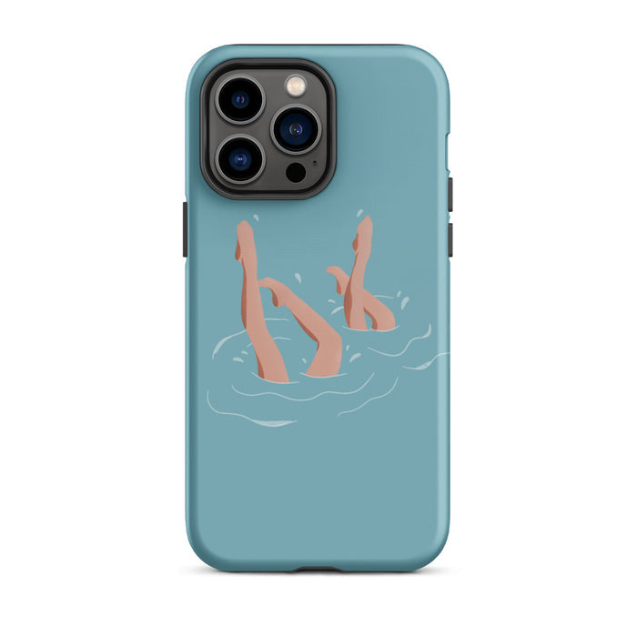 Synchronized swimming iphone case