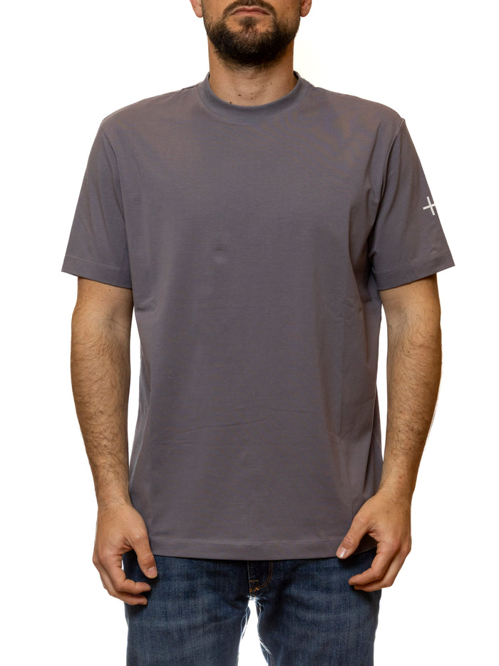 MORE t-shirt cotone piombo PABLO COTONE-PIOMBO