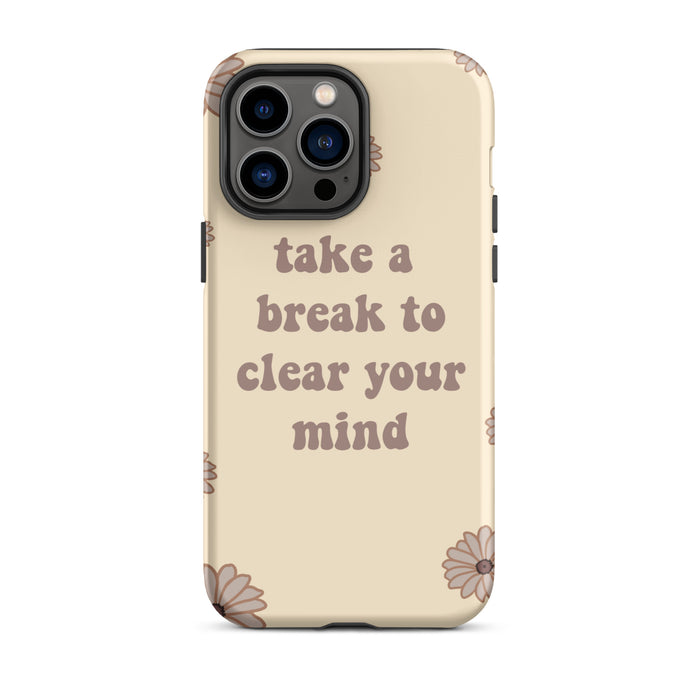 Take a break iphone case