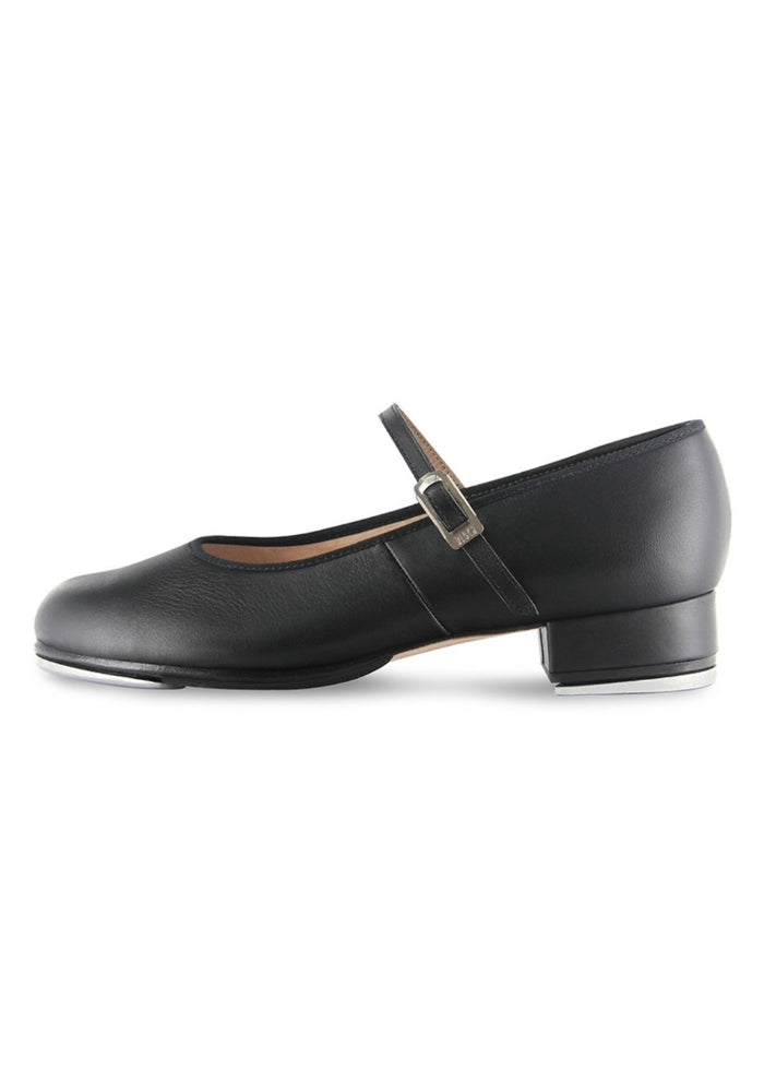 Tap-On Leather Tap Shoes (Black)