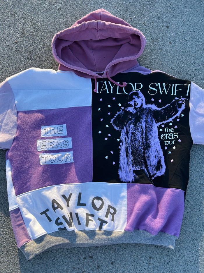 Taylor Swift Eras Tour Patchwork Sweatshirt