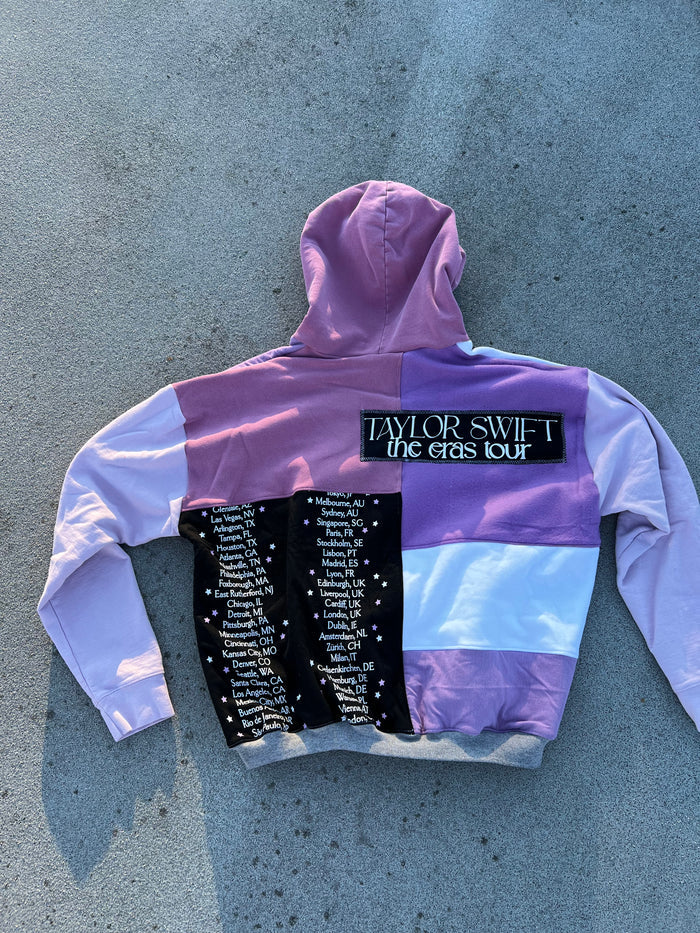 Taylor Swift Eras Tour Patchwork Sweatshirt