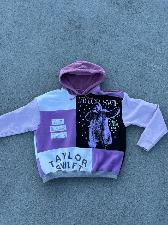 Taylor Swift Eras Tour Patchwork Sweatshirt