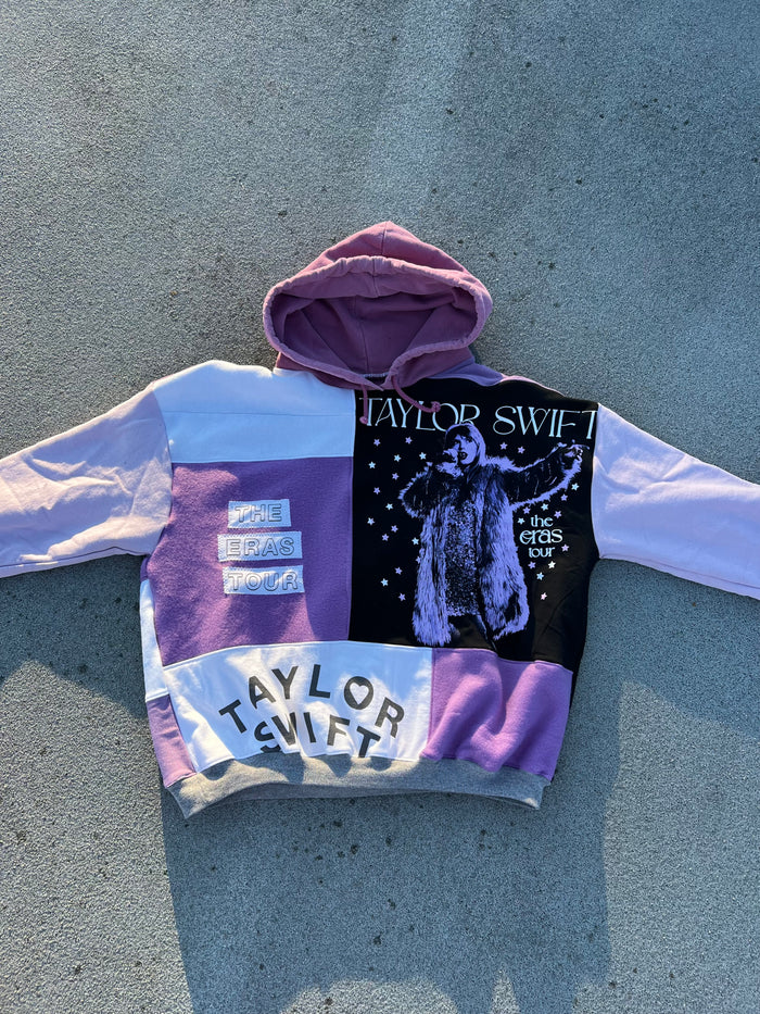 Taylor Swift Eras Tour Patchwork Sweatshirt