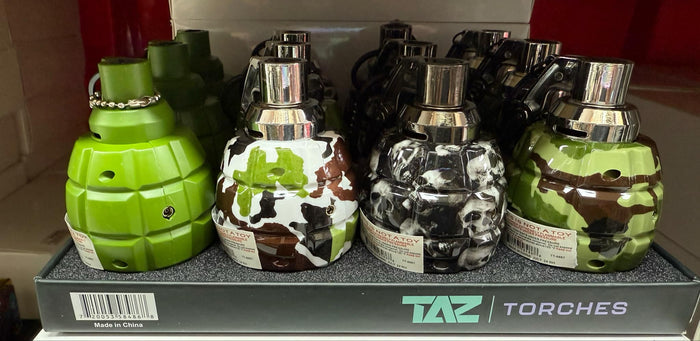 TAZ LARGE GRENADE TORCH LIGHTER | 12 CT