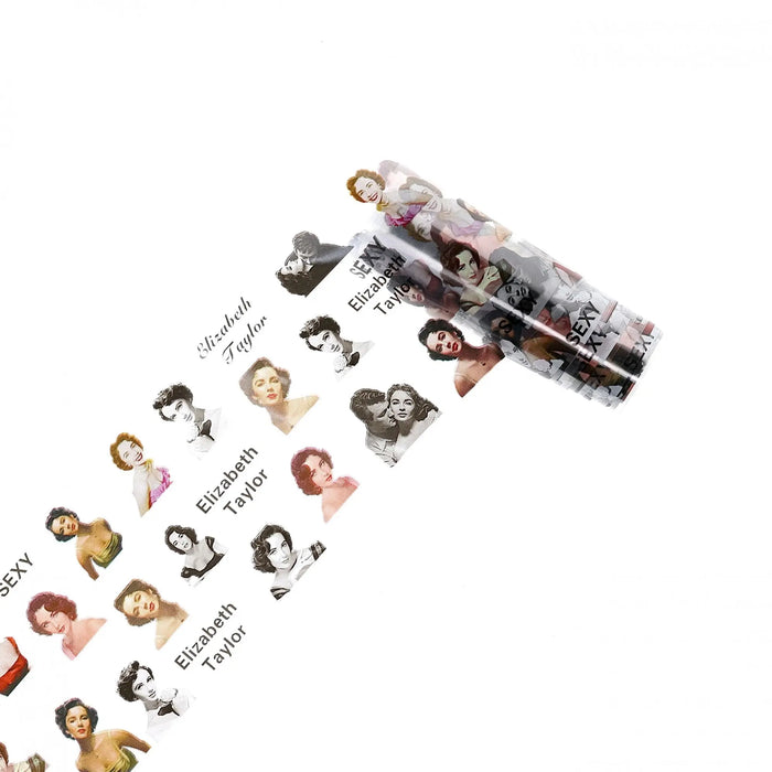 TFS-101 Pop Art Selection of Tranfer Foils   Naio Nails