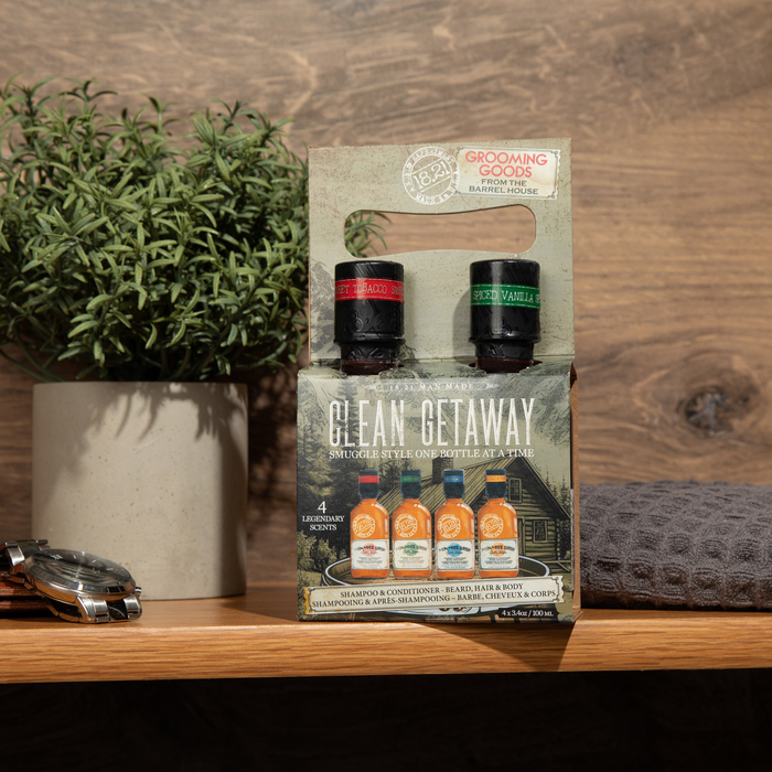 The Clean Getaway - Wash Variety 4 Pack
