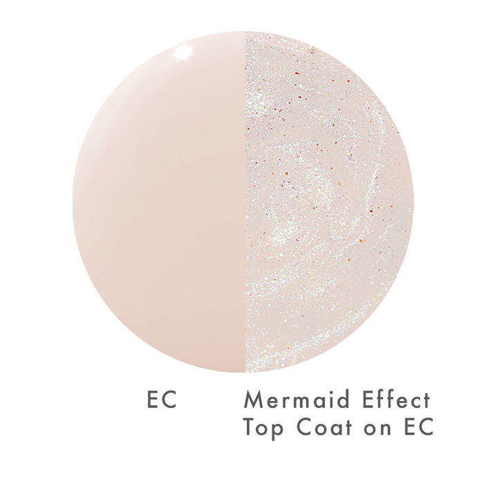 ec mermaid effect top coat on EC