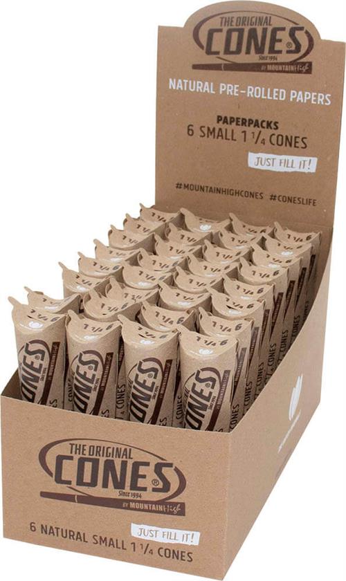 THE ORIGINAL UNBLEACHED 1.25 CONES | 32PK | 6CT