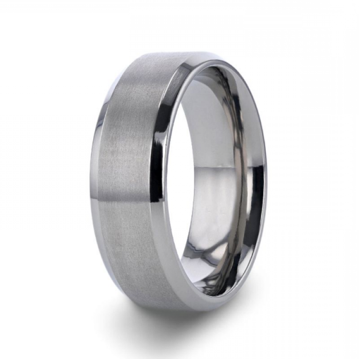 "The Silver Lining" Tungsten Carbide Ring