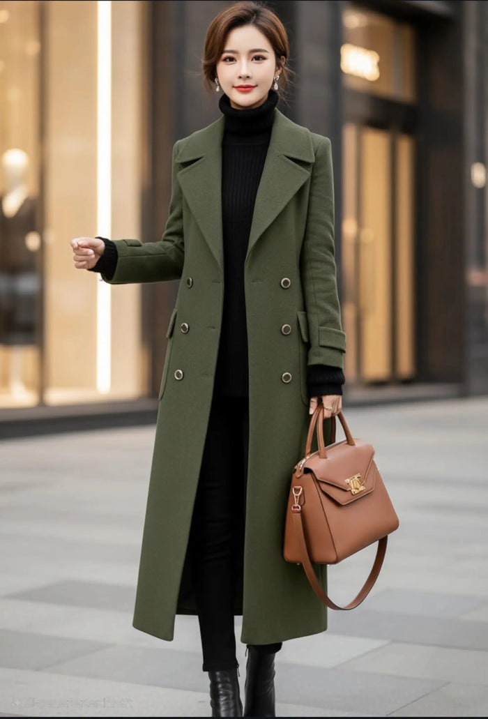 Thick Wool Women's Coat Dream World