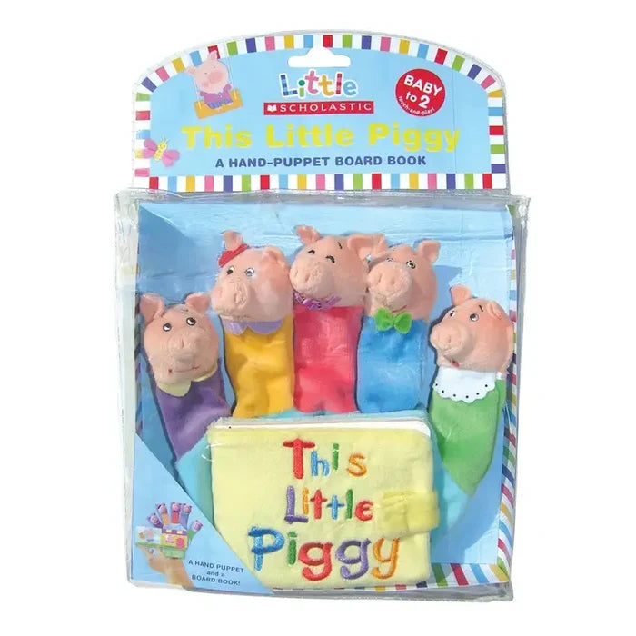 This Little Piggy Finger Puppet Board Book