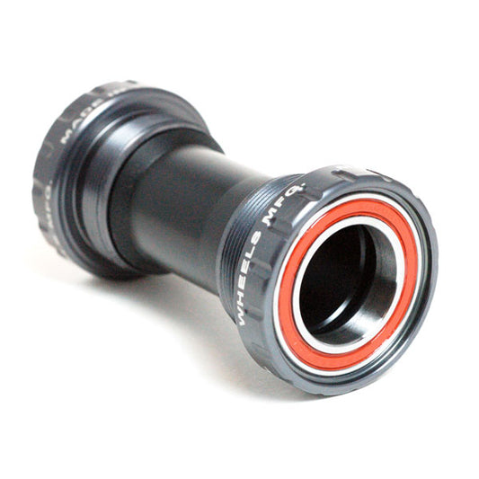 Threaded Road Angular Contact BB for 24mm Cranks (Shimano, FSA, Etc.) - Gray