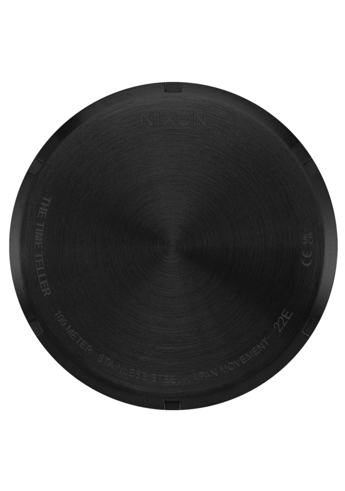 Time Teller - Black / White / Black