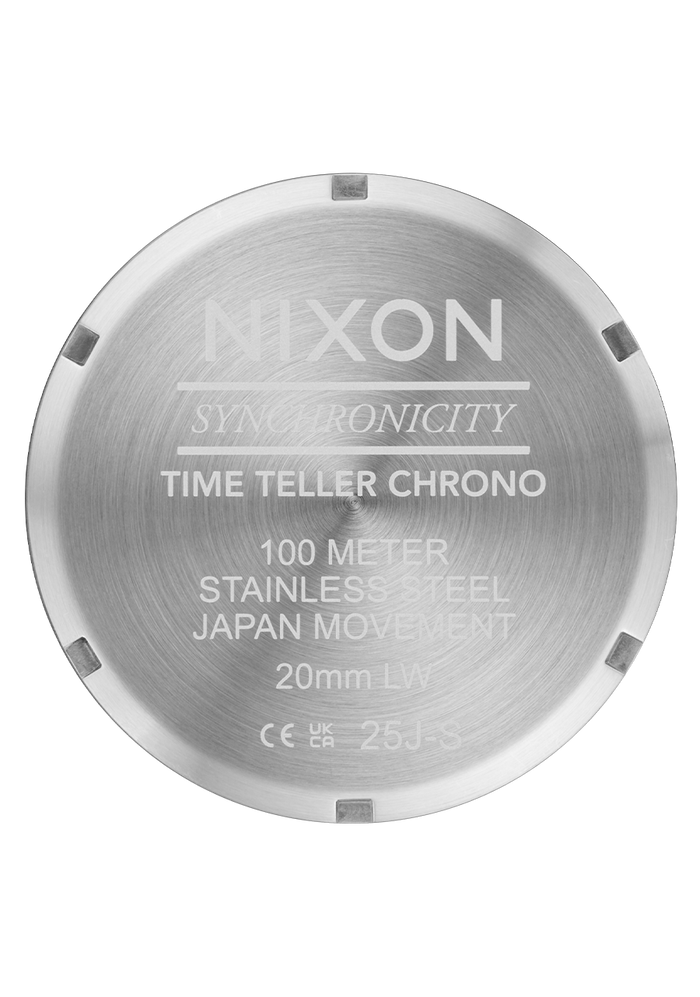 Time Teller Chrono - Silver / Purple Sunray