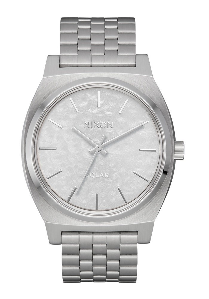Time Teller Solar - Silver / Snow