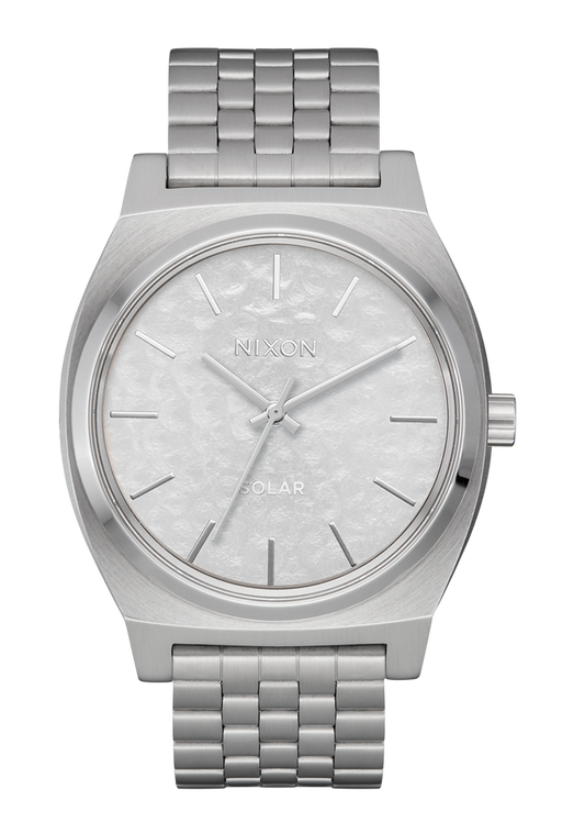 Time Teller Solar - Silver / Snow