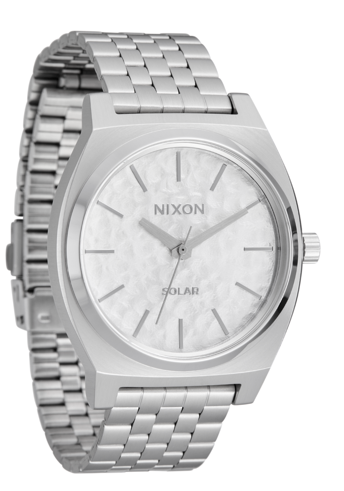 Time Teller Solar - Silver / Snow