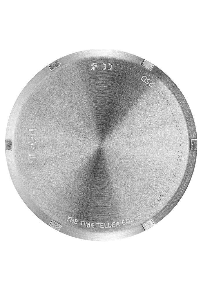 Time Teller Solar - Silver / Snow