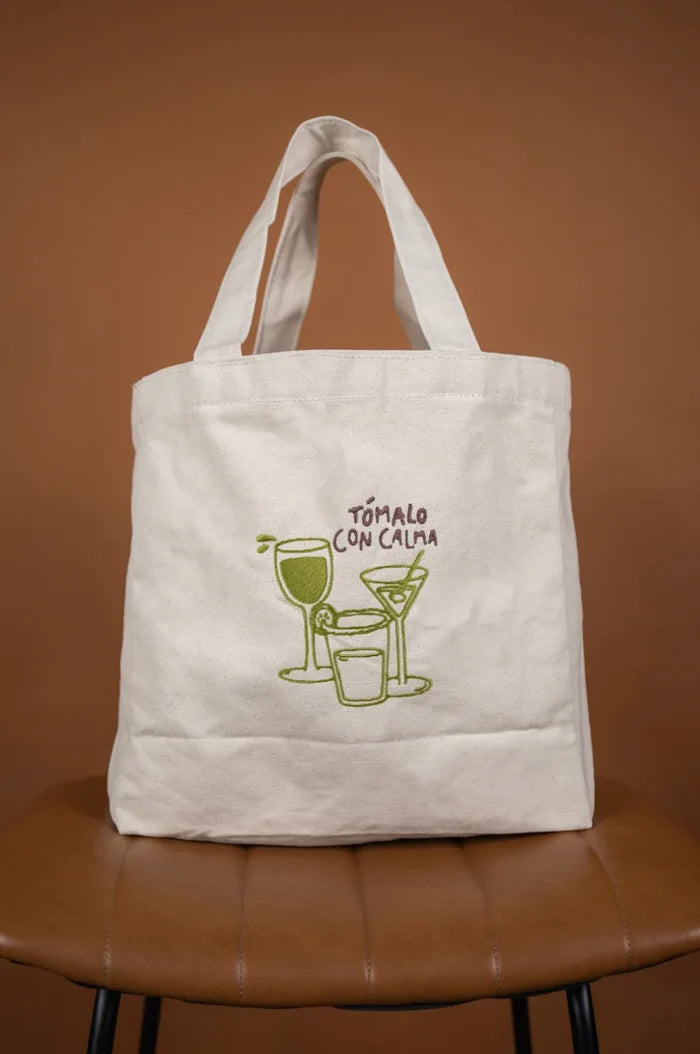 Tomalo Con Calma Tote Bag