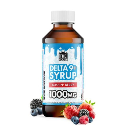 TRE HOUSE DELTA 9+ SYRUP | 4OZ