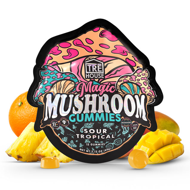 TRE HOUSE MAGIC MUSHROOM MICRODOSE GUMMIES