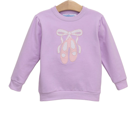 Trotter Street French Terry Pullover-Ballet Shoes
