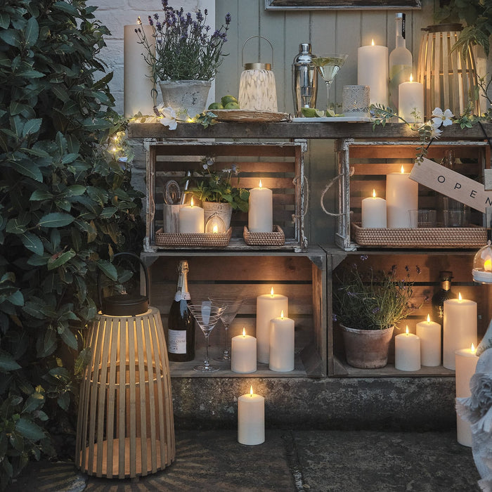TruGlow® Waterproof Outdoor Candle 20cm With Remote Control