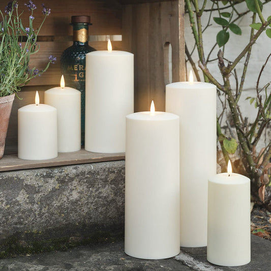 TruGlow® Waterproof Outdoor Candle Bundle