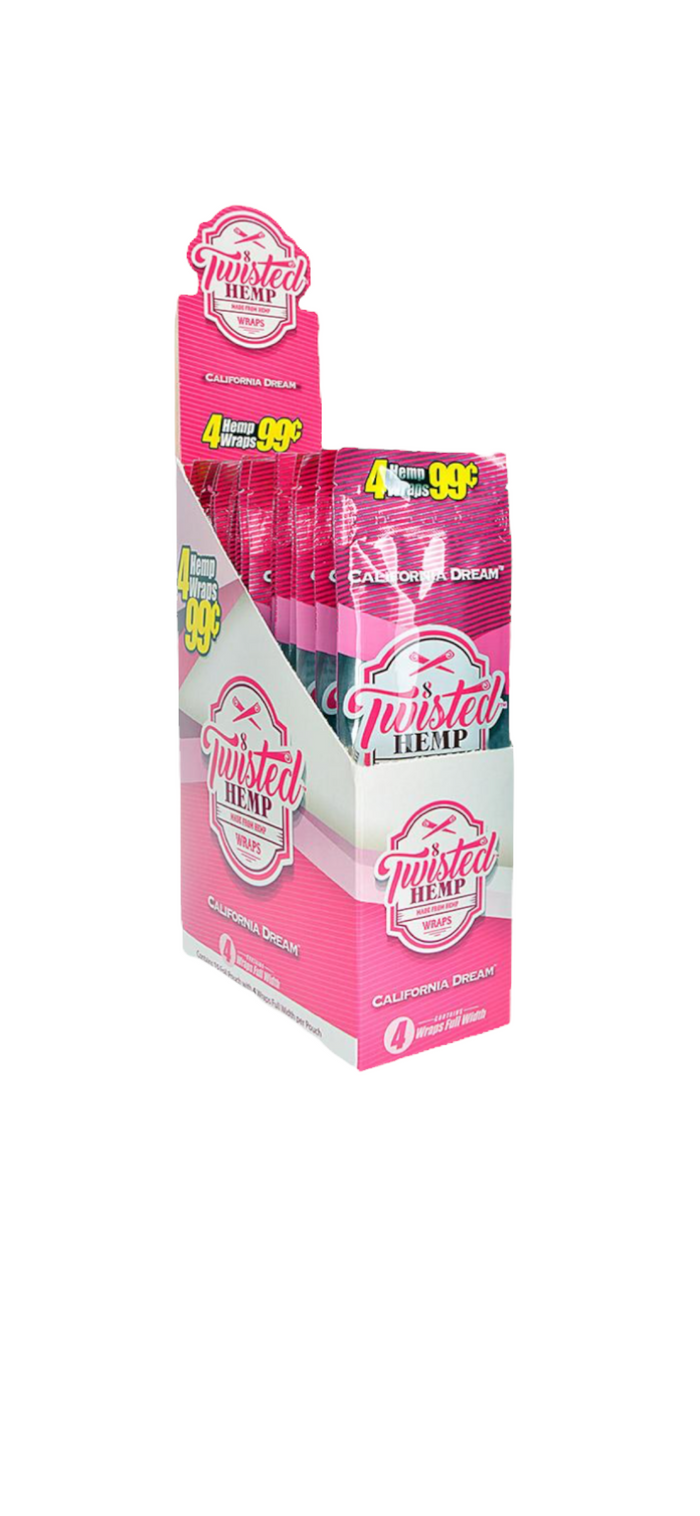 TWISTED HEMP WRAPS | 15 PACK