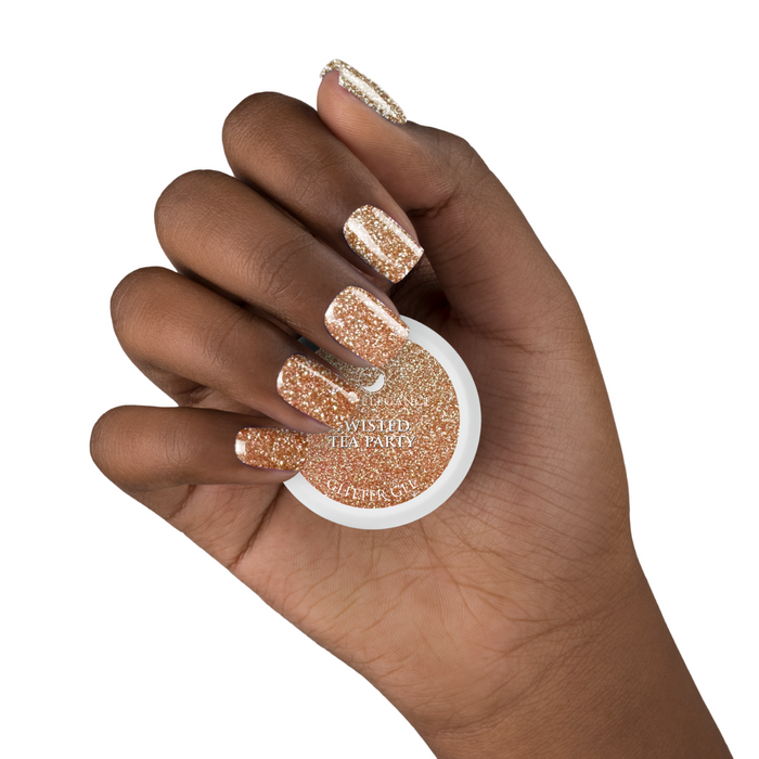 Twisted Tea Party, Glitter Gel, 10 ml-Light Elegance-Gel Essentialz