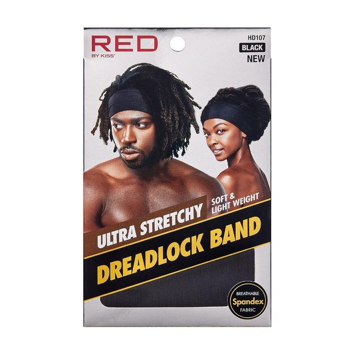 Ultra Stretchy Dreadlock Band [Black] #HD107