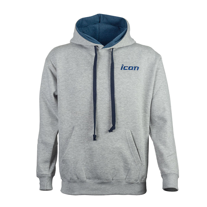 Unisex ICON Embroidered Premium Contrast Hoodie