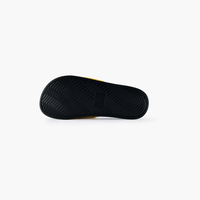Unisex Signature Slides Black/Yellow - IRONGEAR Fitness