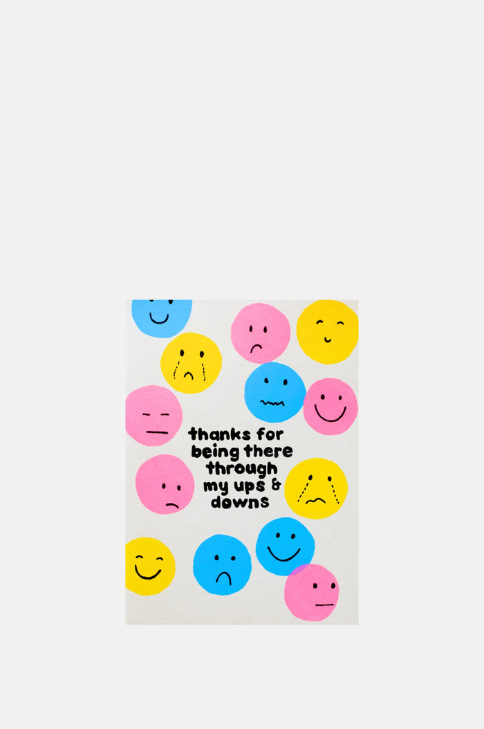Alphabet Studios Goods Ups and Downs Card.