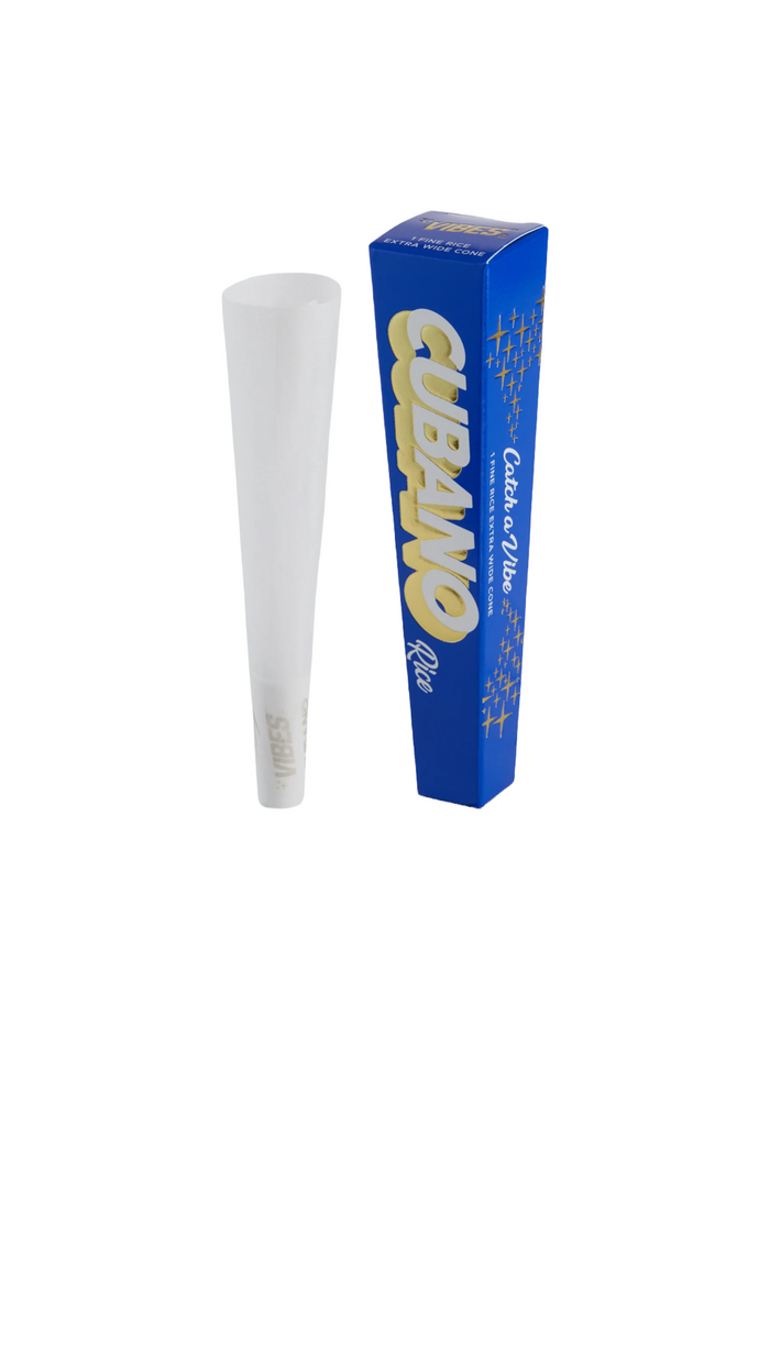 VIBES CONES RICE | CUBANO 8 GRAM | 24PK
