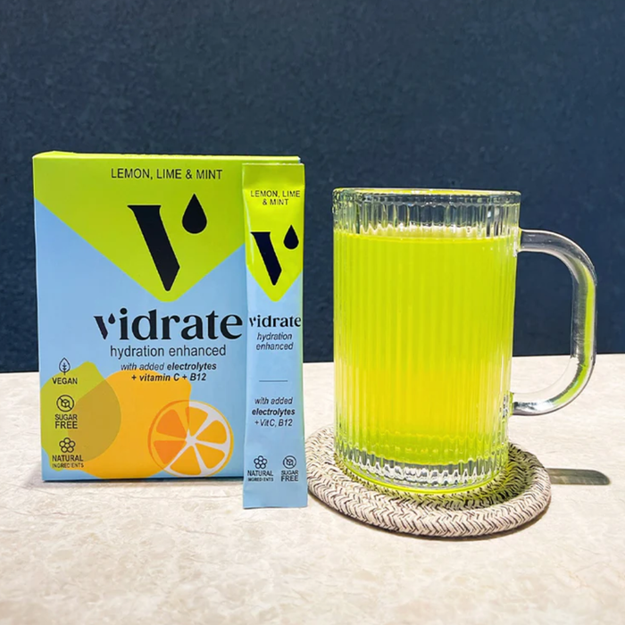 Vidrate Lemon Lime & Mint Hydration Sachets 10 Sachets