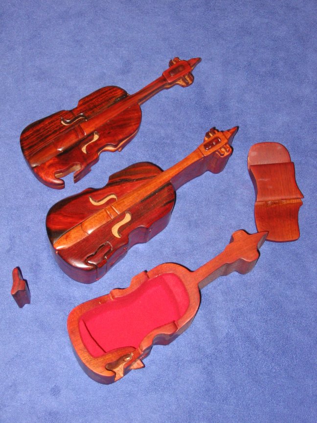 Violin Vietnamese Puzzle Box