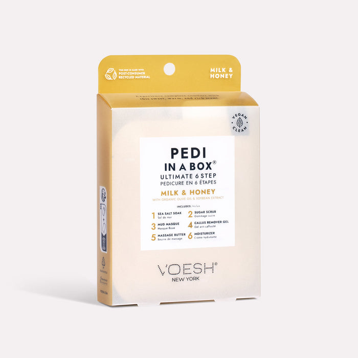 Voesh New York Pedi In a Box Ultimate 6 Step Single Box