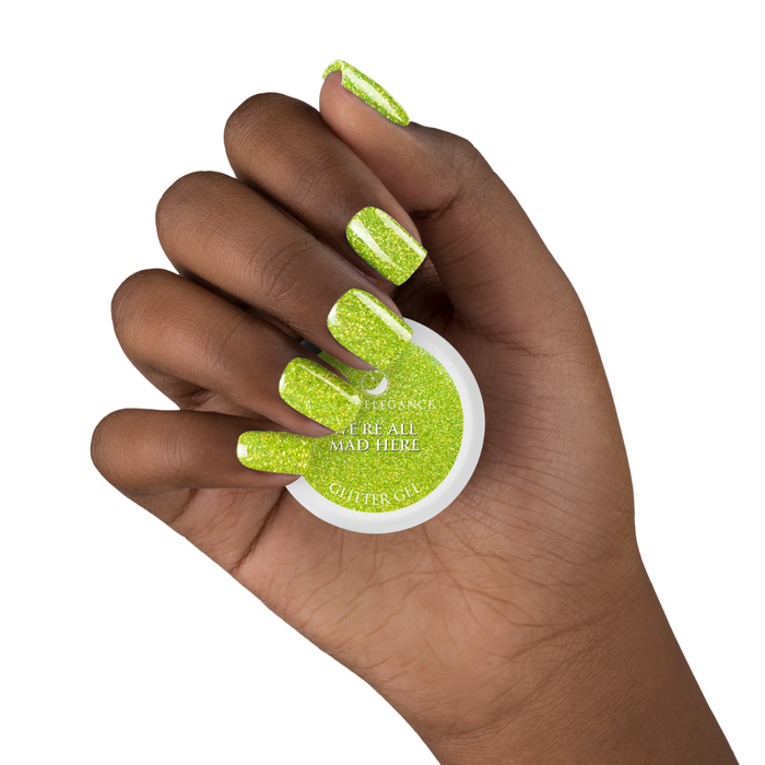 We’re All Mad Here, Glitter Gel, 10 ml-Light Elegance-Gel Essentialz