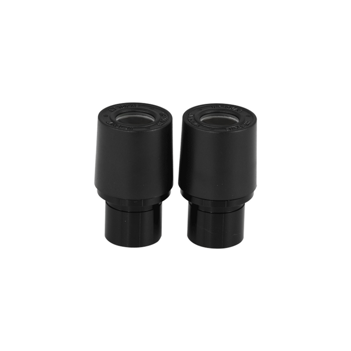 WF 10X Widefield Microscope Eyepieces, 23.2mm, FOV 18mm (Pair), SKU BM04012211, three quarter front view