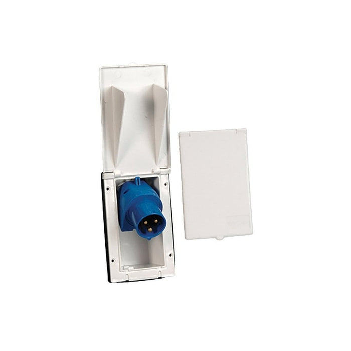 White Rectangular Inlet (Flush Fitted)