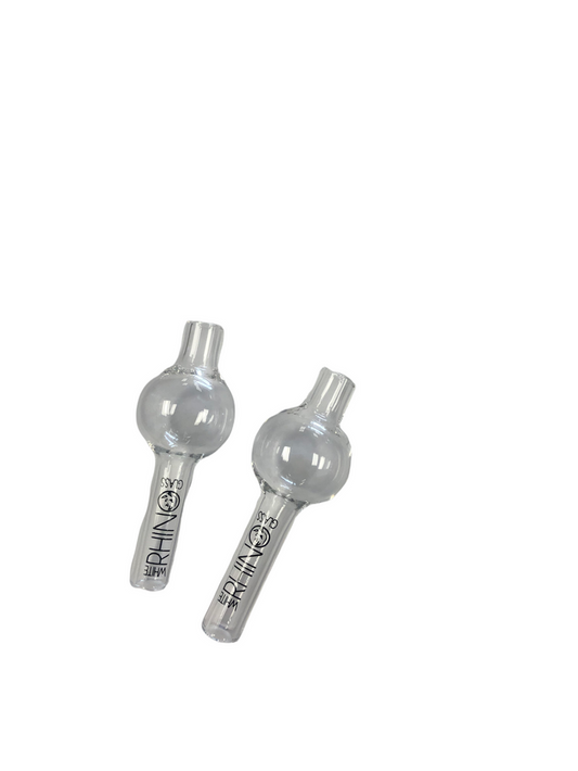 WHITE RHINO | BUBBLE CARB CAPS | 30 COUNT