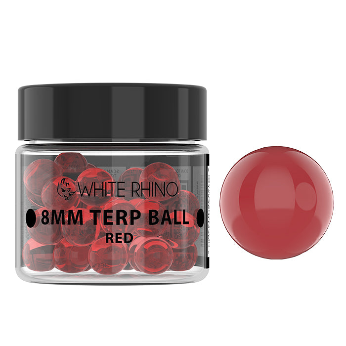 WHITE RHINO TERP BALL | 8MM | 50CT