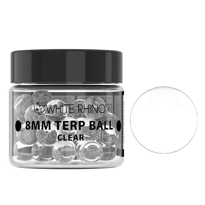 WHITE RHINO TERP BALL | 8MM | 50CT