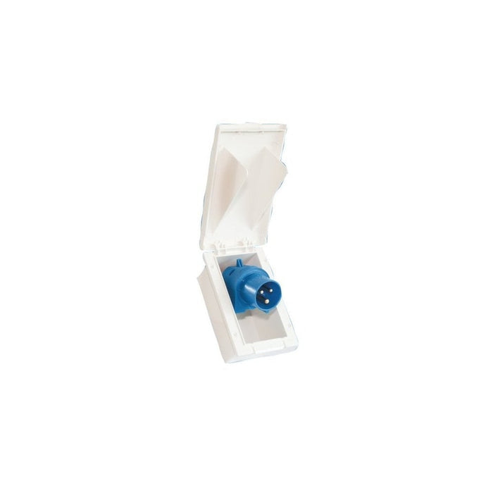 White TND Rectangular Inlet (Flush Fitted)